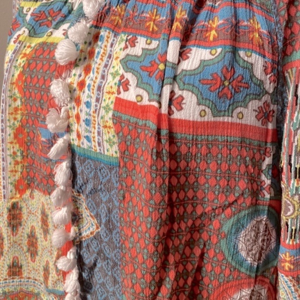 Soft Surroundings Playful Patchwork Multi Colored… - image 5